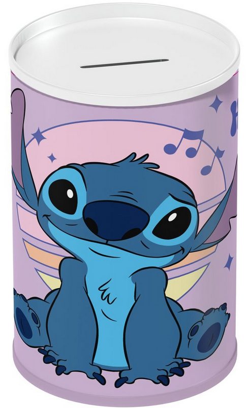 Метална Касичка Лило и Стич, Lilo and Stitch 15х10 см